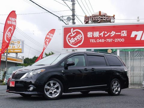 新車並行２０１２年シエナＳＥ　サンルーフ ＡＬＰＩＮＥフルセグ地デジＨＤＤナビ